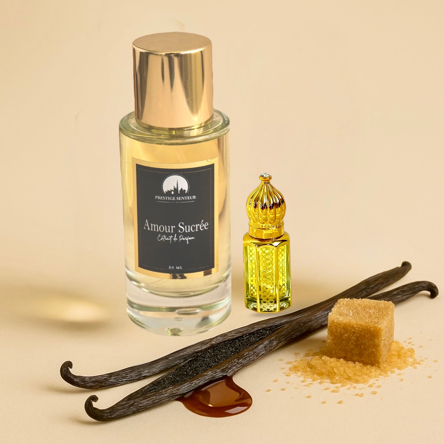 Pack Parfum +Huile concentré Amour sucré