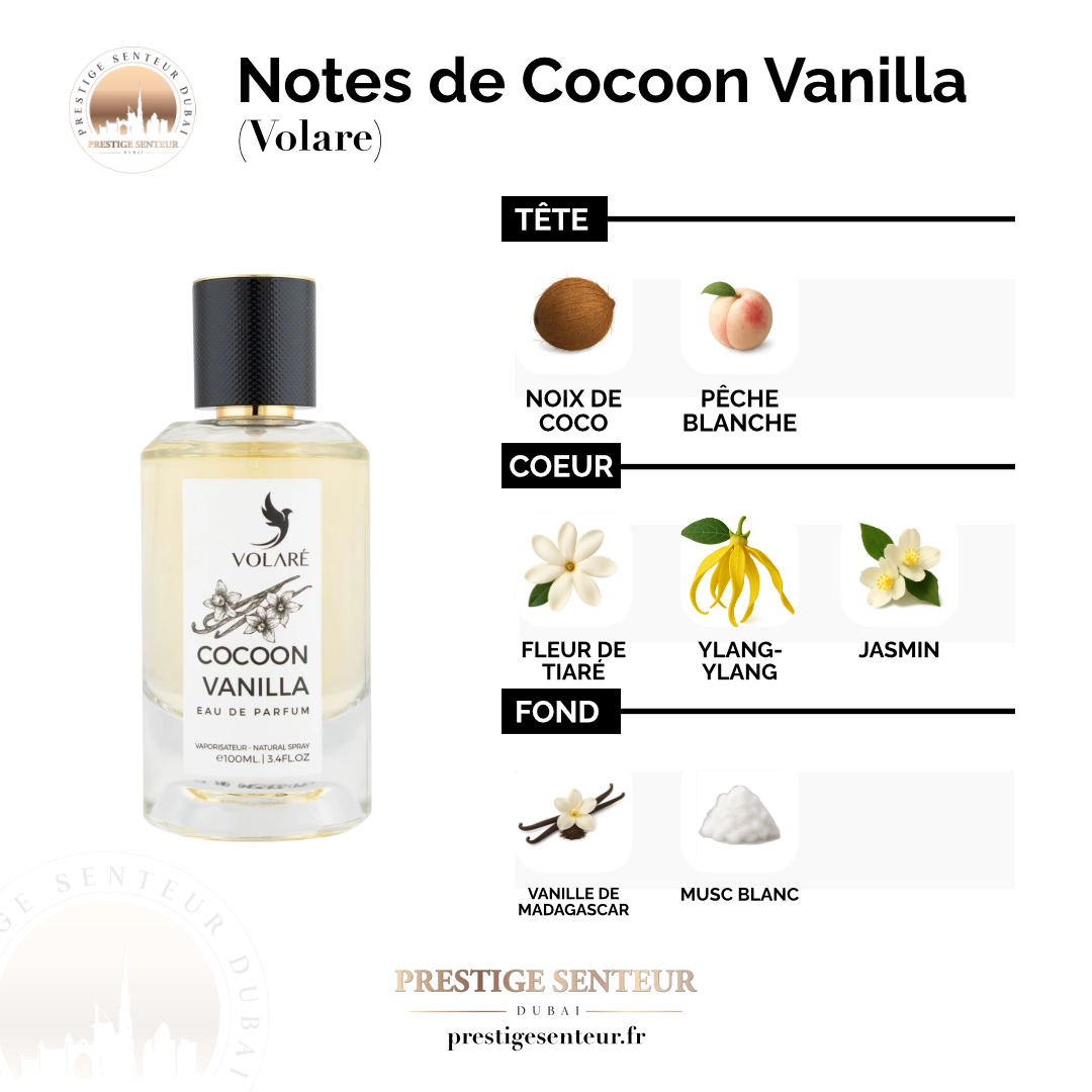 Cocoon Vanilla 100 mL - Volare Eau de parfum