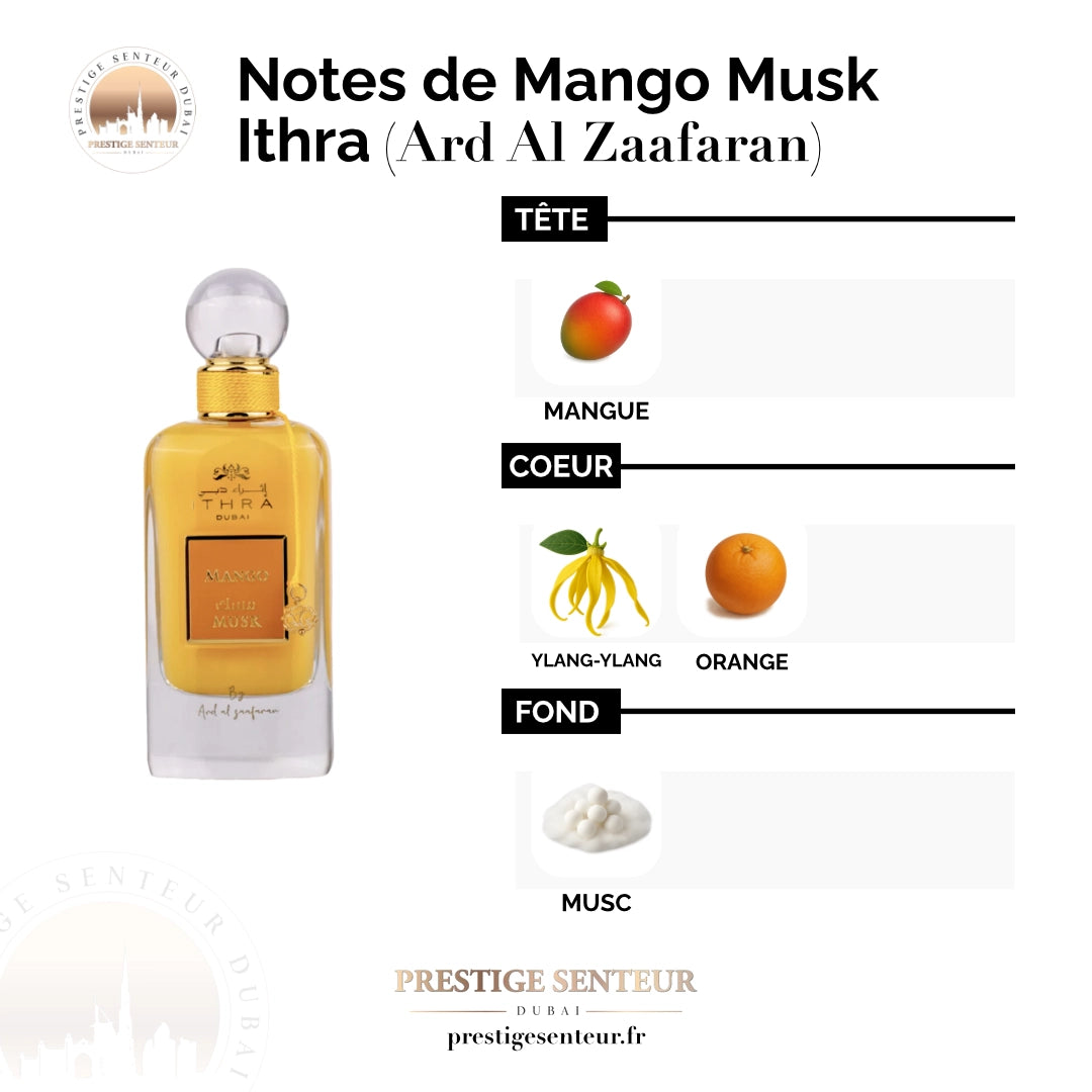 Mango Musk Ithra 100 mL - Ard al zaafaran Eau de parfum