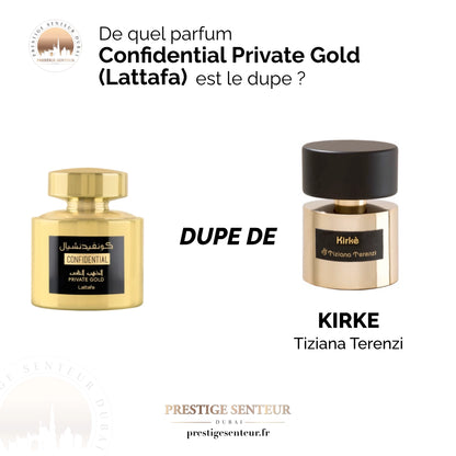 Confidential Private Gold 100 mL - Lattafa Perfumes Eau de parfum