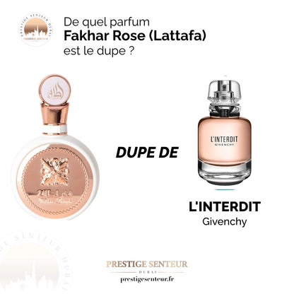 Fakhar Rose de Lattafa Perfumes 100 mL - Eau de Parfum