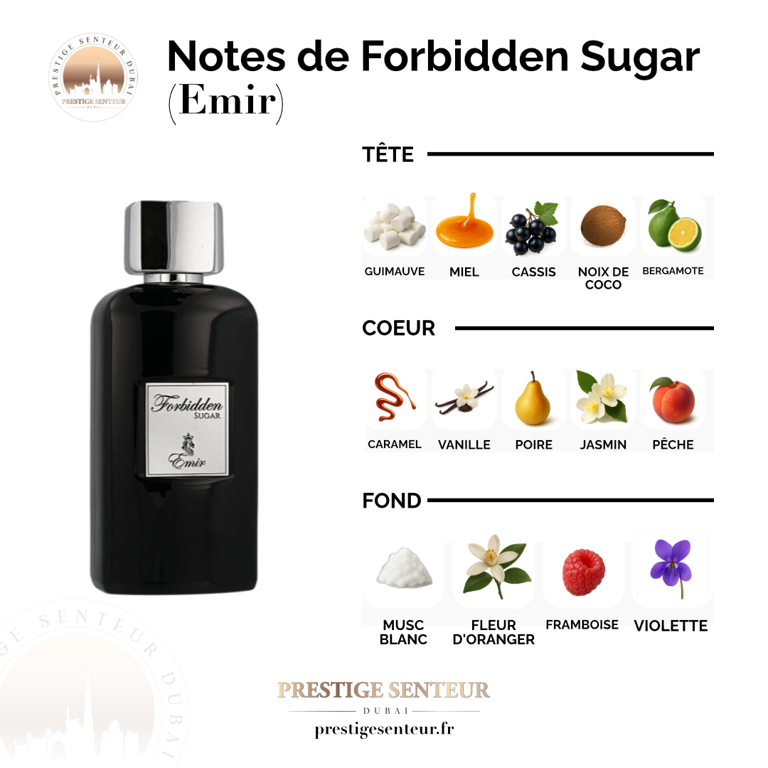 Forbidden Sugar 100 mL - Emir Extrait de Parfum