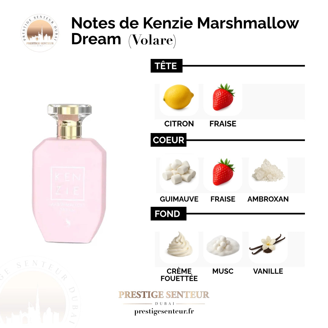 Kenzie Marshmallow Dream 100 mL - Volare Eau de parfum