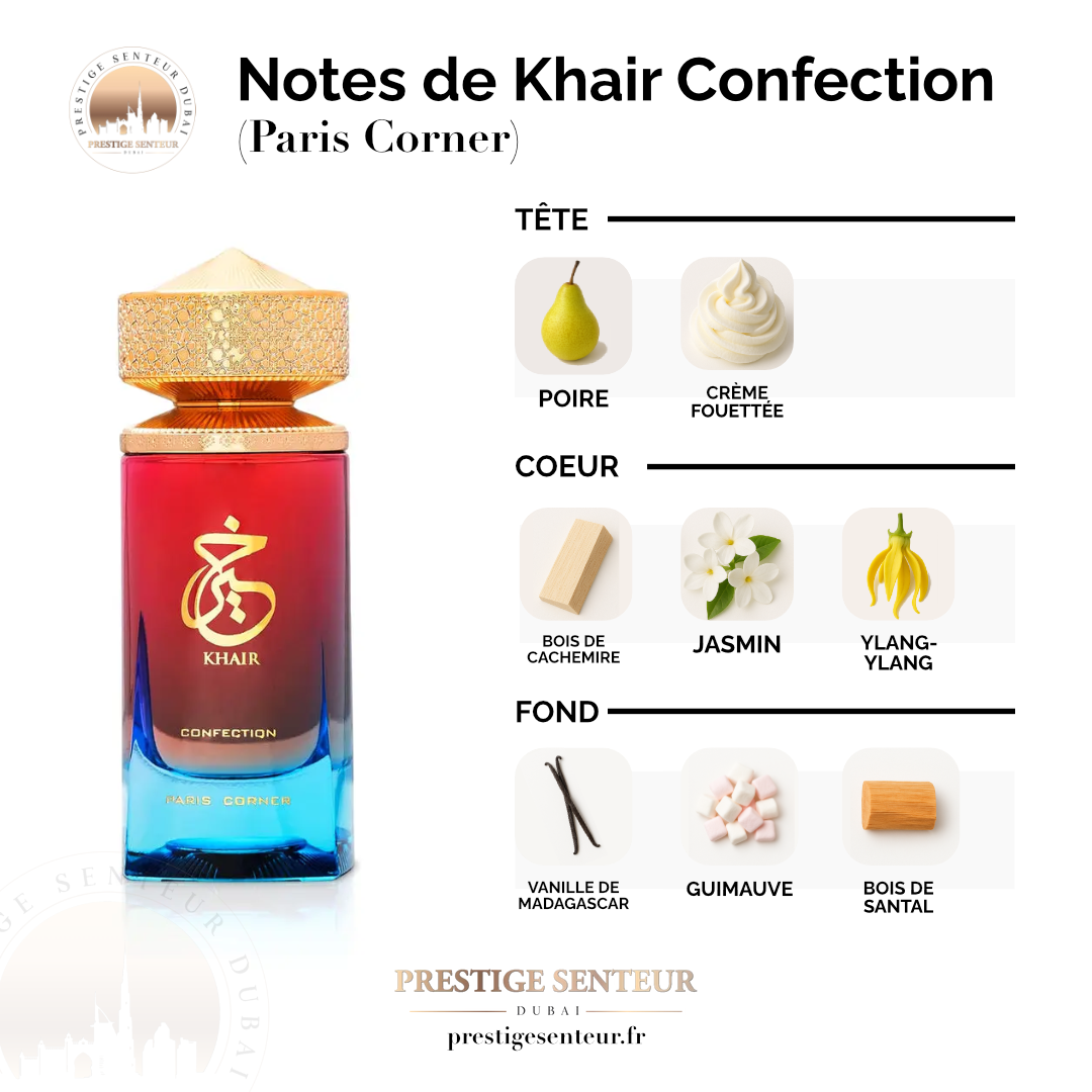 Khair Confection 100 mL - Paris corner Eau de parfum