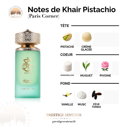 Khair Pistachio 100 mL - Paris Corner Eau de parfum