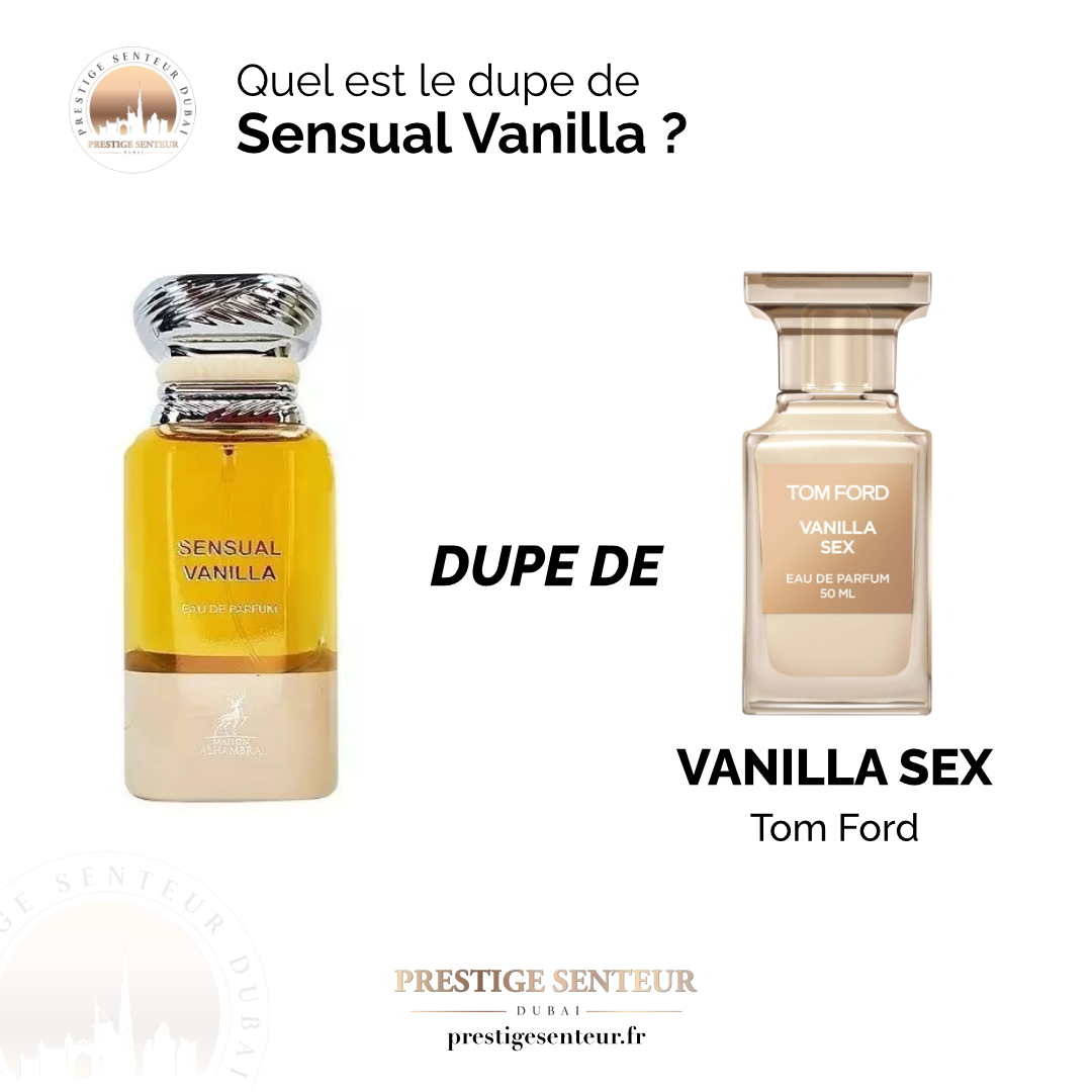 Sensual Vanilla 100 mL - Maison Alhambra Eau de parfum