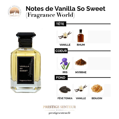 Vanilla So Sweet 100 mL - Fragrance World