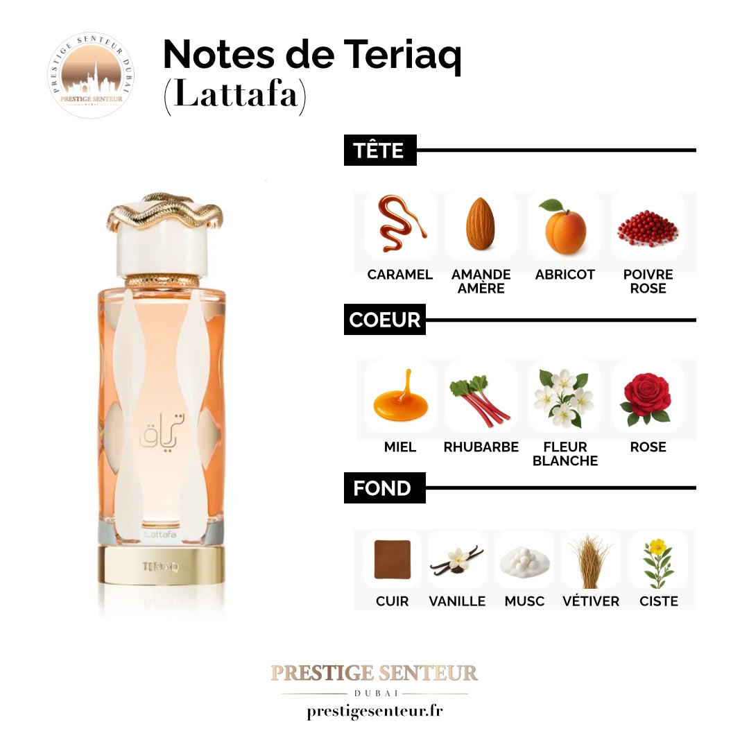 Teriaq 100 mL - Lattafa Perfumes Eau de parfum